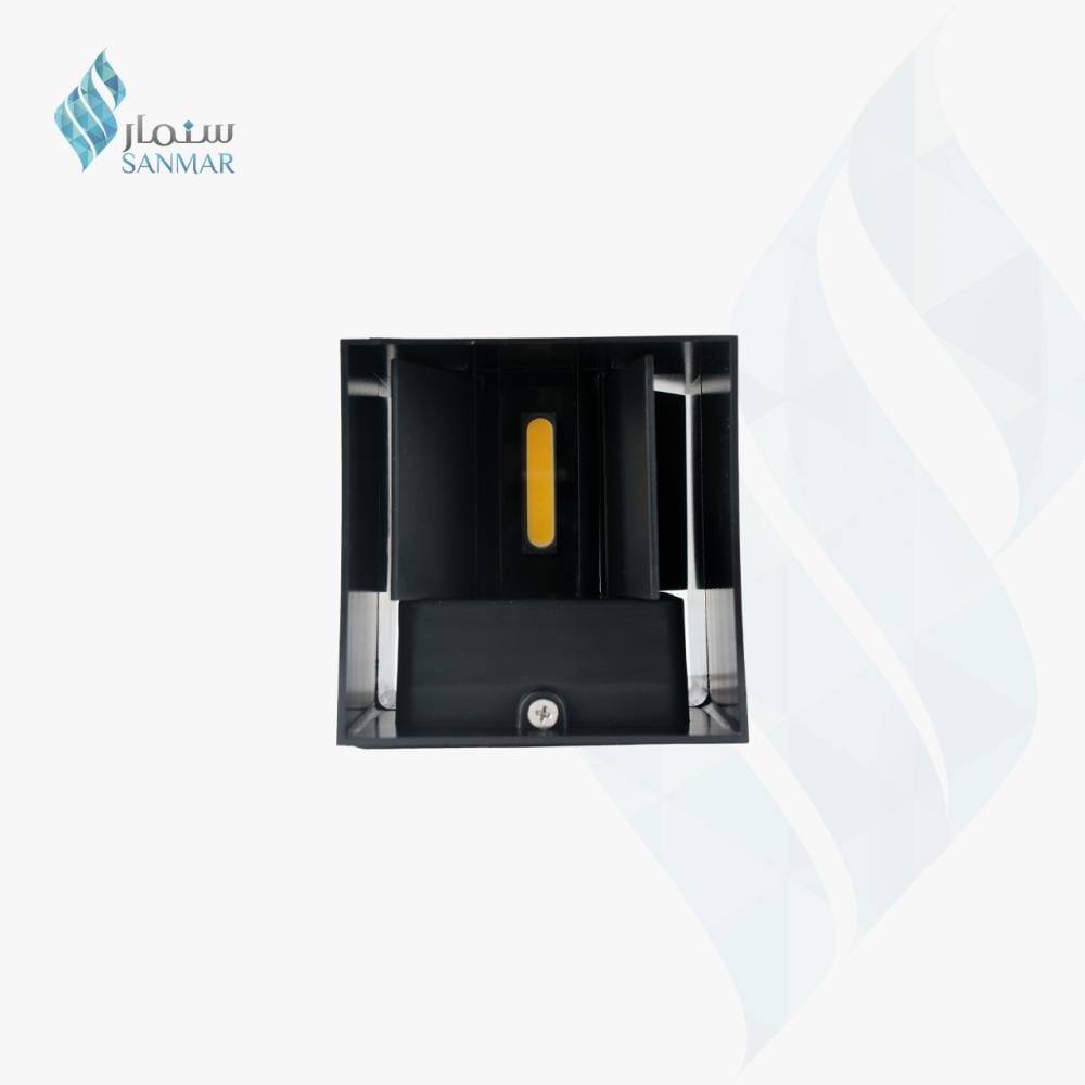 كشاف جداري وجهين أصفر همر للمداخل والأسوار