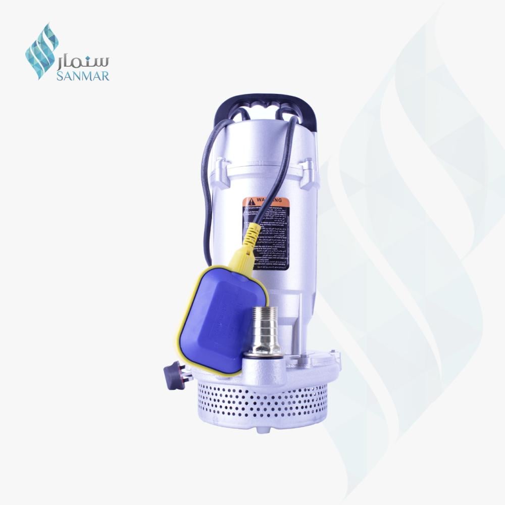 غطاس مياه إيطالي 1 حصان فضي مع عوامة زرقاء