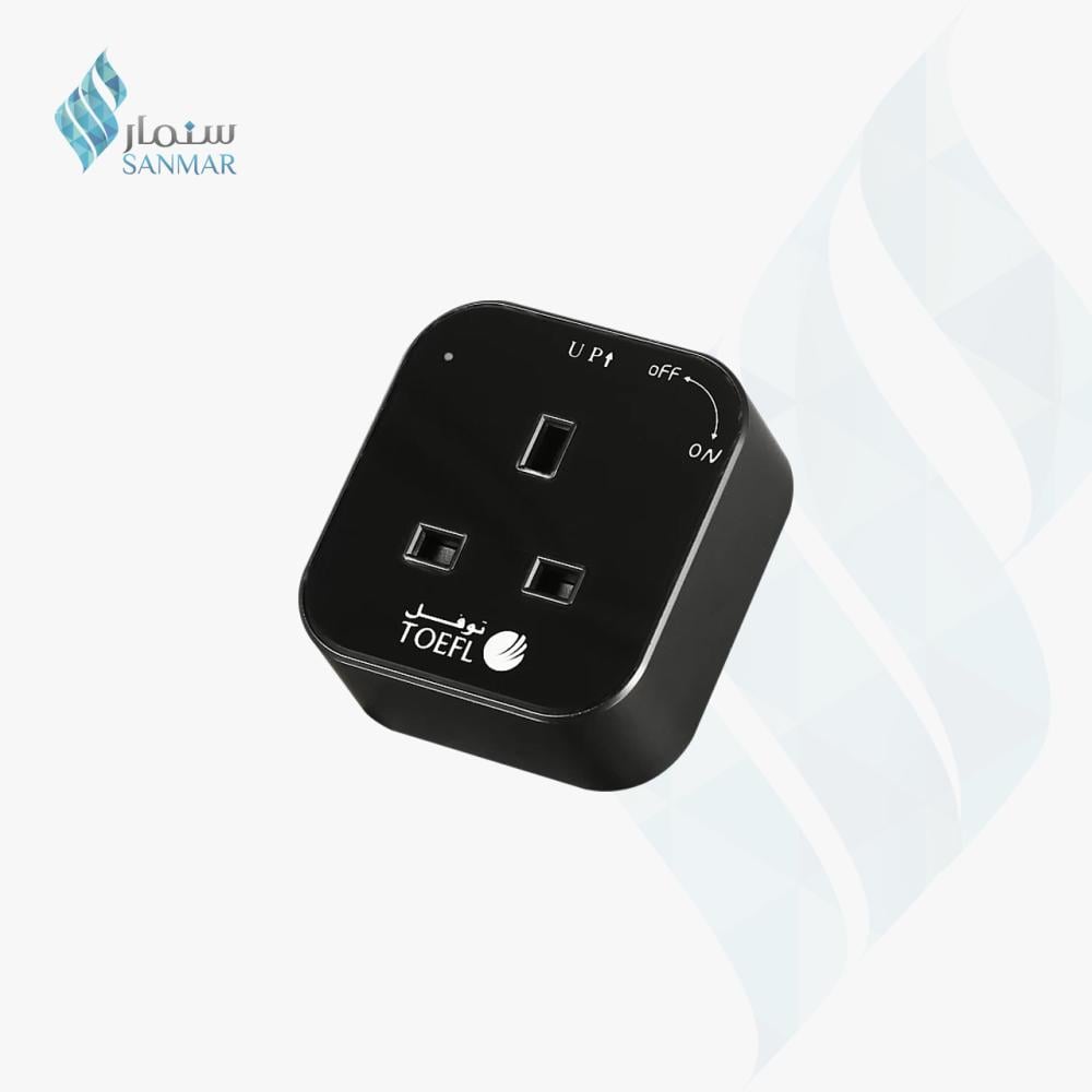 راس فيش توفل 13 أمبير متحرك لون أسود