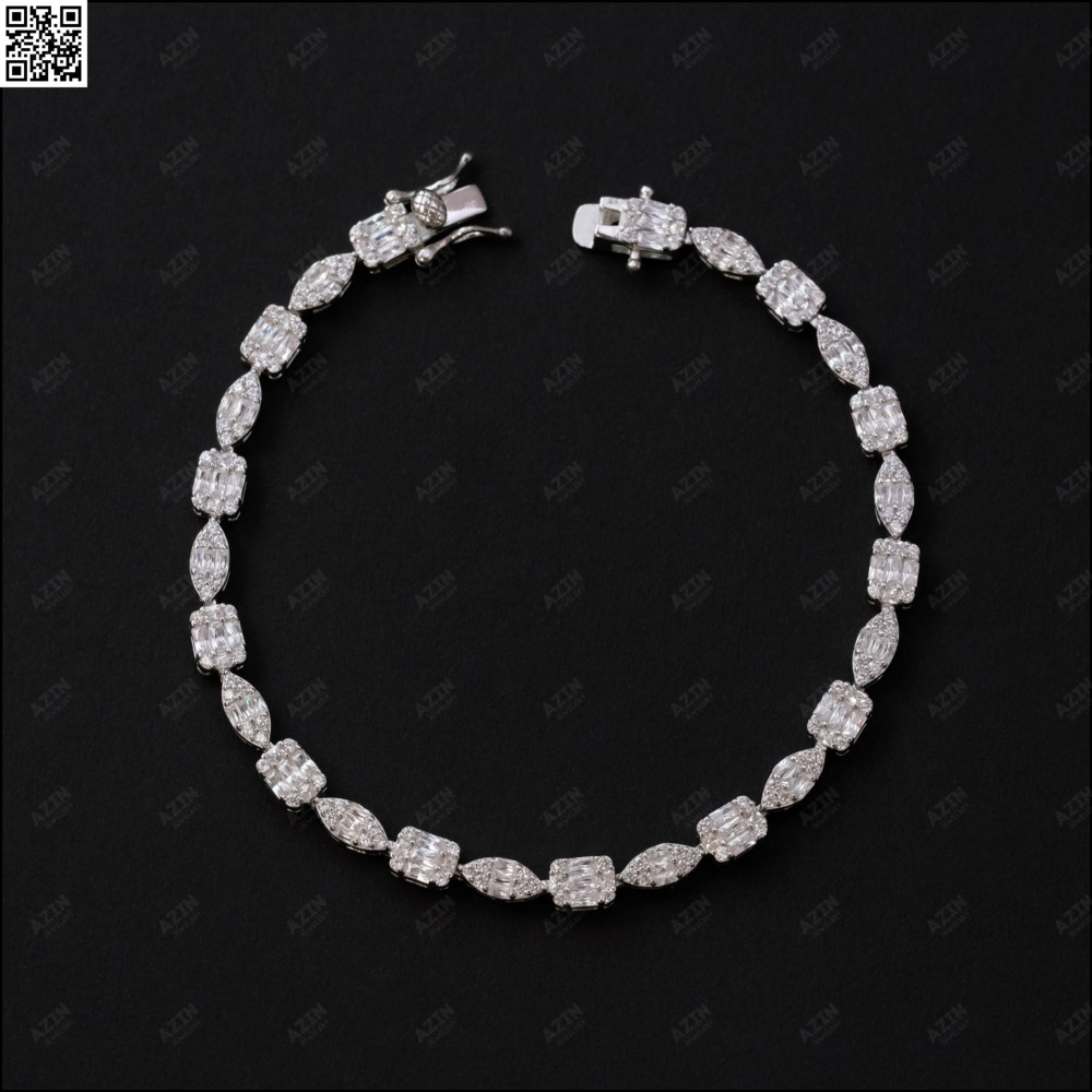 elegant diamond bracelet