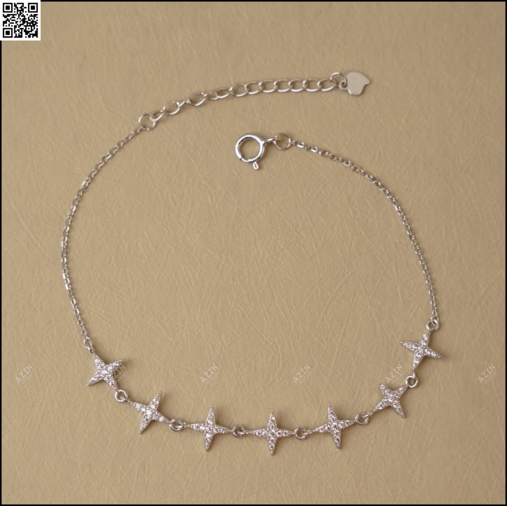 elegant silver bracelet