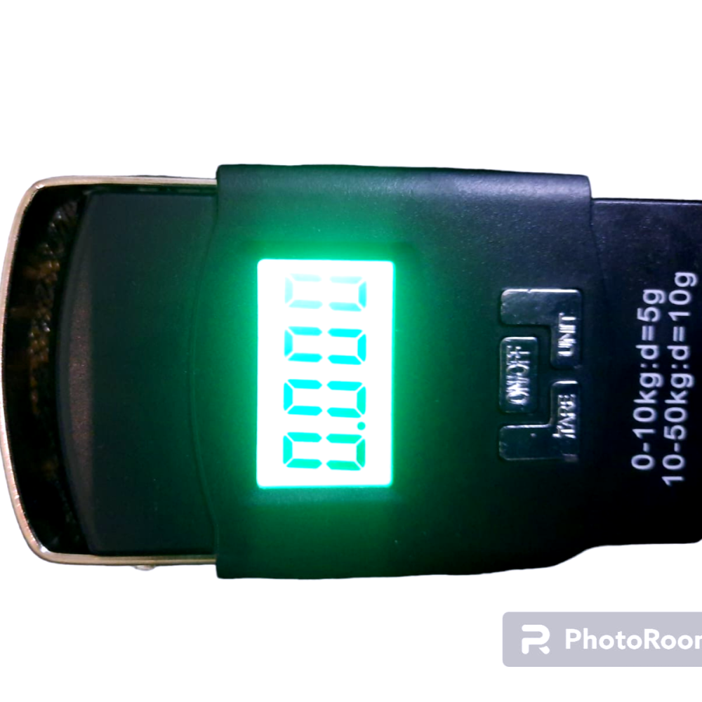 ميزان الكتروني حساس معلق بخطاف يصل الي 50 كجم PORTABLE معدل الخطأ 0.1