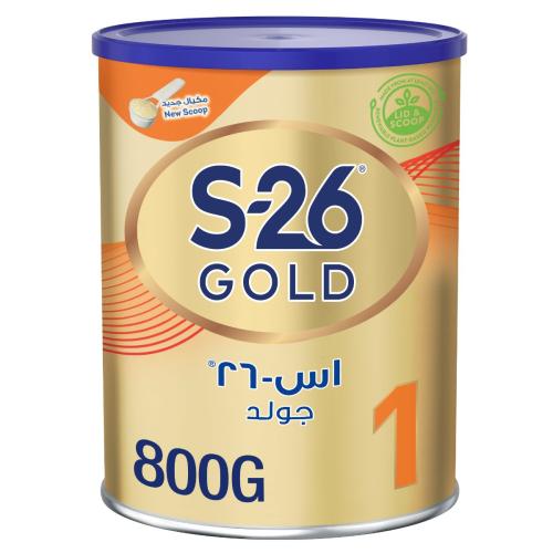 حليب الأطفال إس-26 جولد، رقم (1) ، من عمر 0 إلى 6...