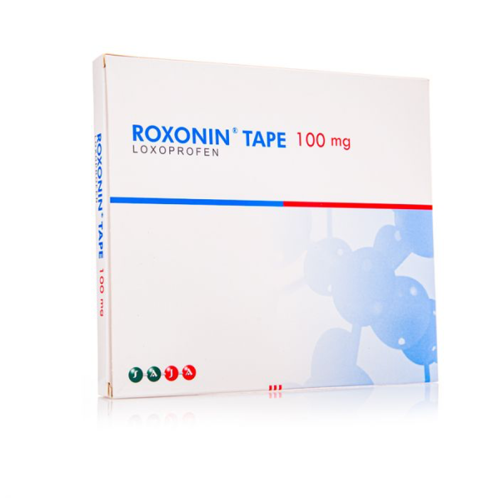 Roxonin Tape, 100 Mg, Patches, Pain Relief - 7 Pcs