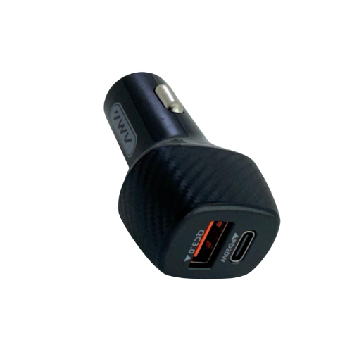 شاحن سيارة 65Wمنفذين DP-USB