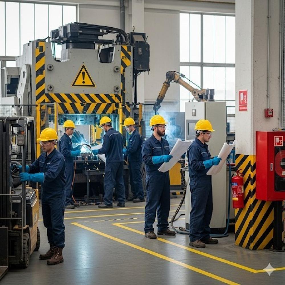 إجراءات السلامة في مواقع العمل