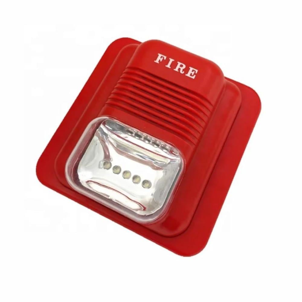 SIREN SOUNDER STROBE SIREN ALARM WITH FLASH LIGHT (DC24V