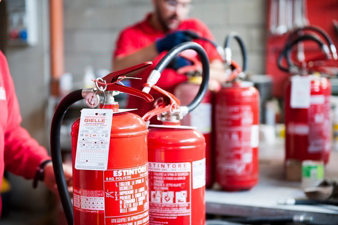 Fire extinguishers