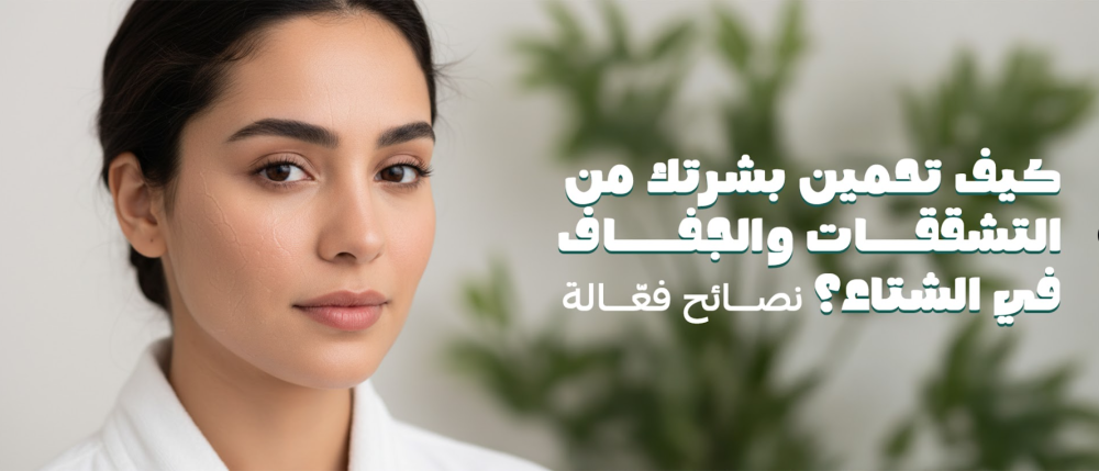 التشققات والجفاف في الشتاء