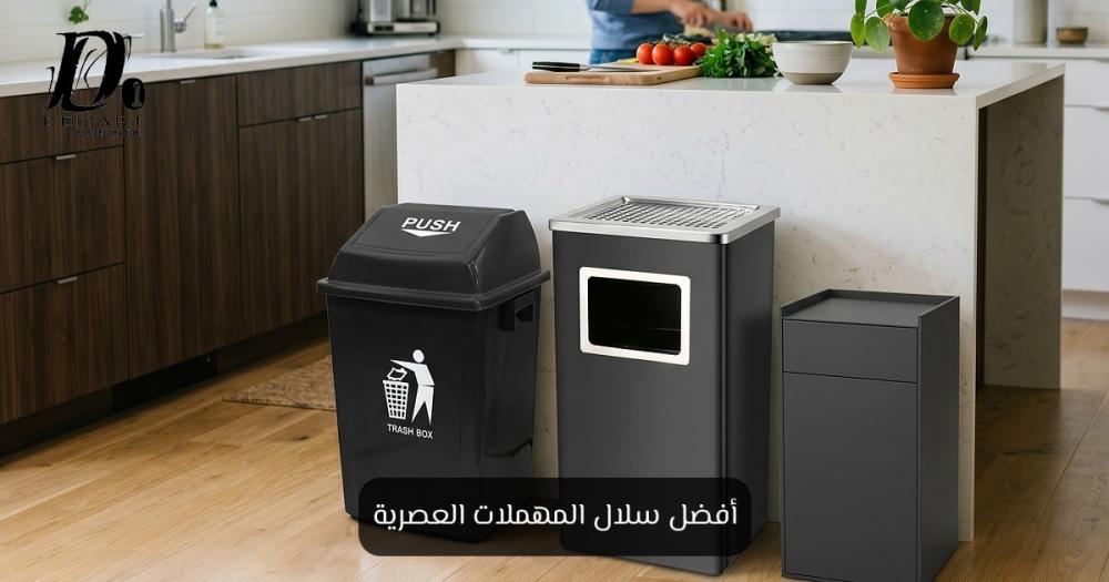 أفضل سلال المهملات العصرية