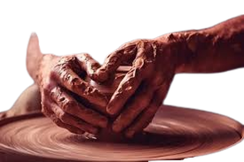 صناعة الفخار من الطين خطوة بخطوة حتى القطعة النهائية