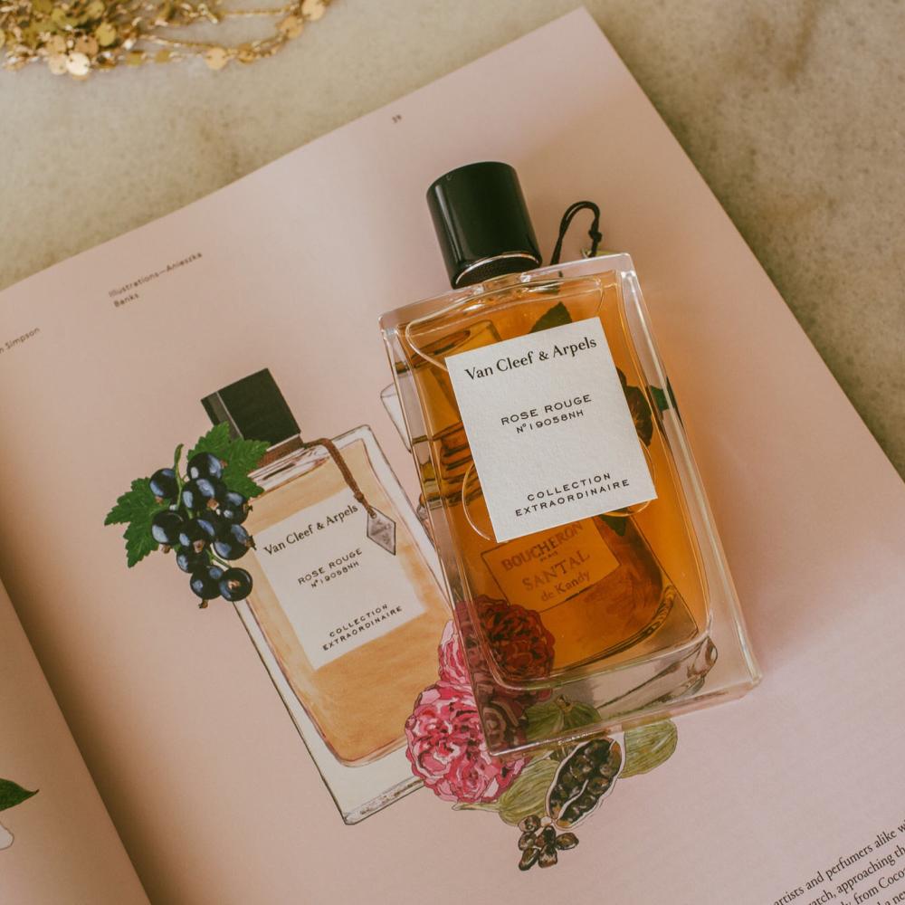 Van Cleef & ArpelsのRose Rouge Van Cleef & Arpels Collection Extraordinaire Rose Rouge Woda
