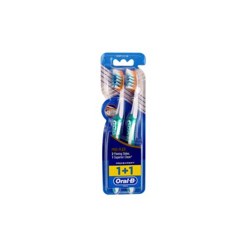 فرشاة أسنان Oral-B برو فليكس – عبوة 1+1 لتنظيف فائ...
