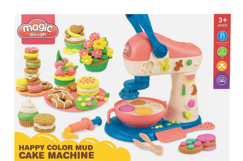 ماكينة تشكيل الكيك بعجينة التلوين – Magic Dough
