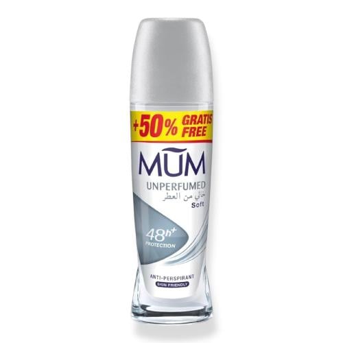 مزيل عرق MUM رول أون بدون عطر – حماية فعّالة 48 سا...