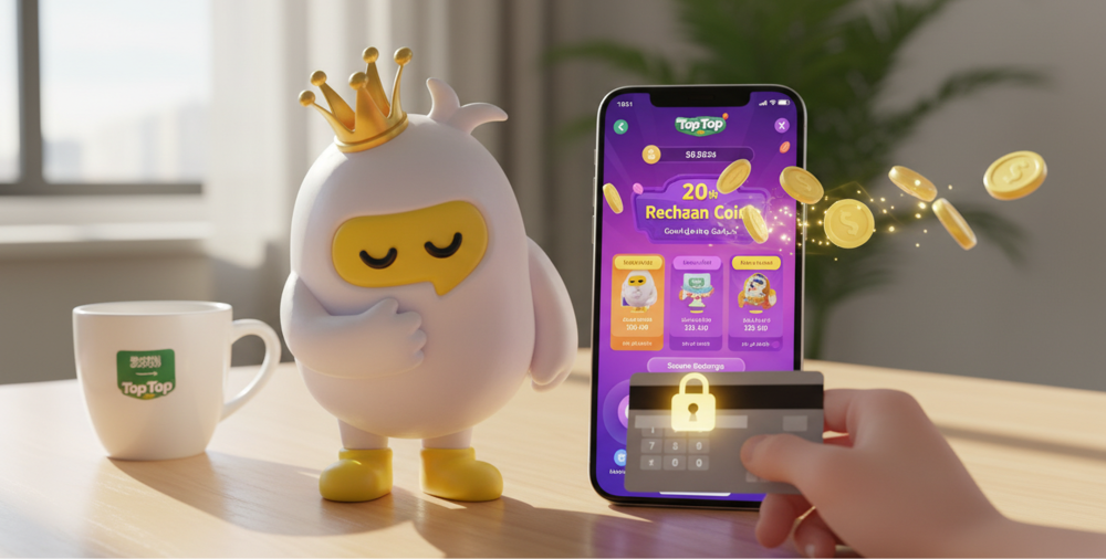 شحن كوينز توب توب بالبطاقة البنكية في السعودية