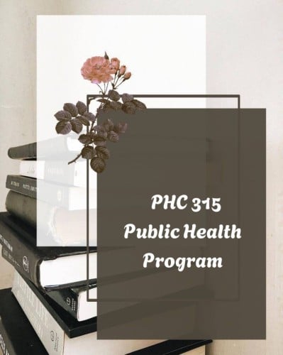 تنسيق مادة PHC 315