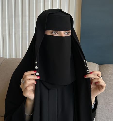 عرض طرحة آسلين +نقاب إسلامي