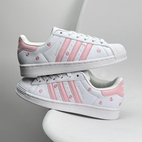 Adidas floral trainers