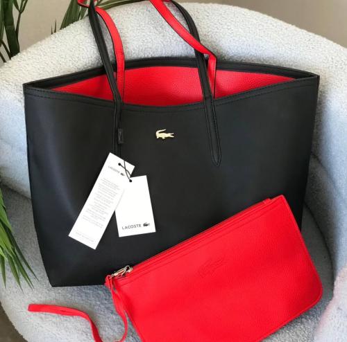 شنطة لاكوست Red