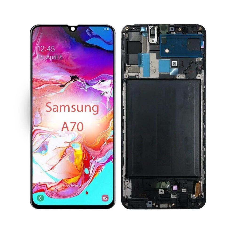 شاشة سامسونج A70 5G اصلية