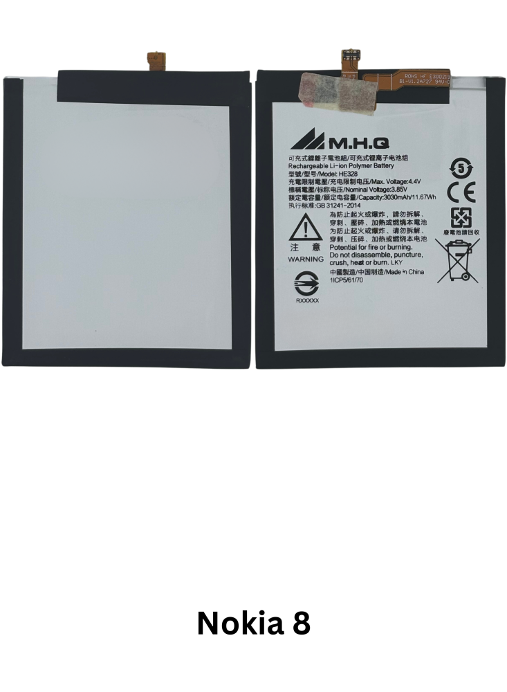 Nokia 8: TA-1004, TA-1012: HE323 BATTERY
