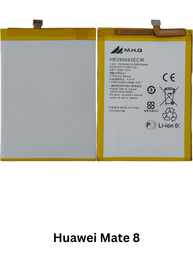 Huawei Mate 8: NXT-AL10, NXT-L09, NXT-L29: HB396693ECW BATTERY M.H.Q