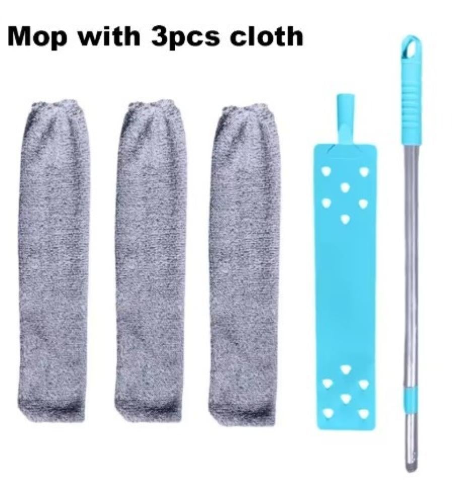 Mop with 3pcs cloth