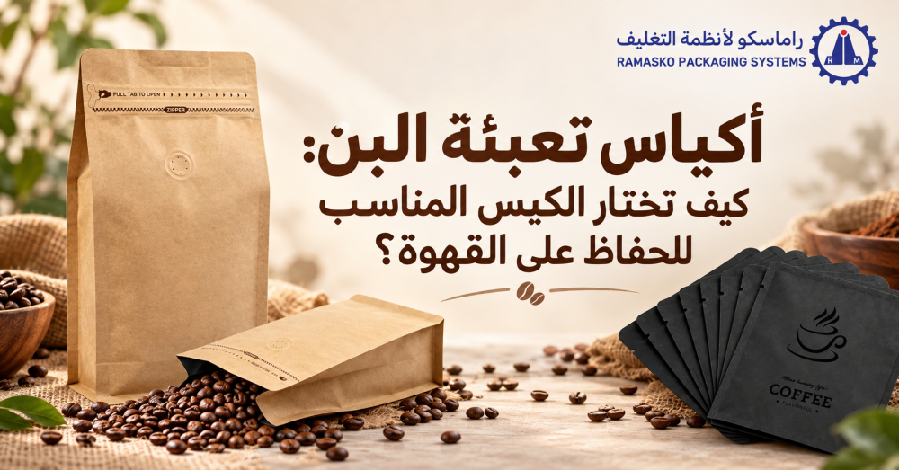أكياس تعبئة البن: كيف تختار الكيس المناسب للحفاظ على القهوة؟