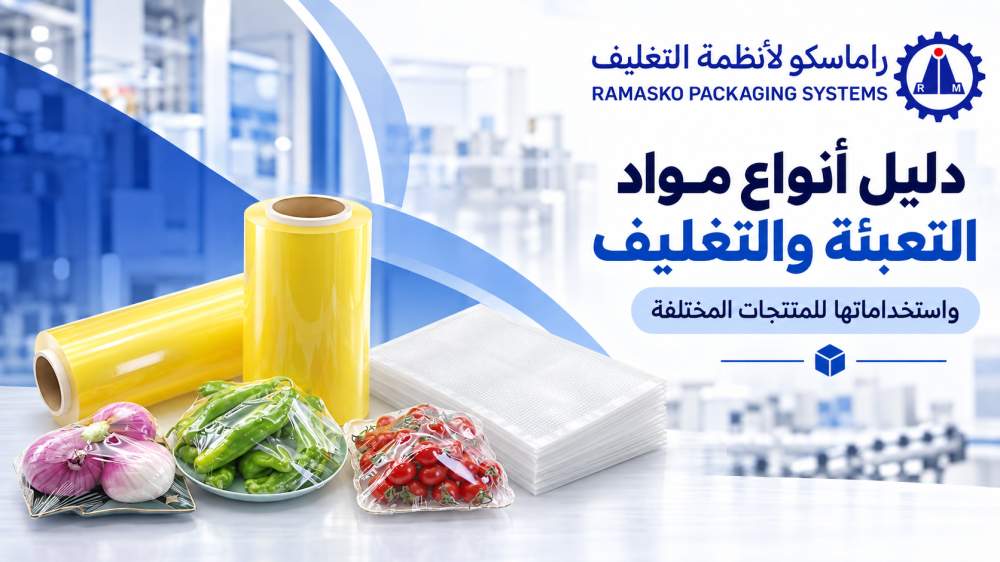 دليل أنواع مواد التعبئة والتغليف واستخداماتها للمنتجات المختلفة