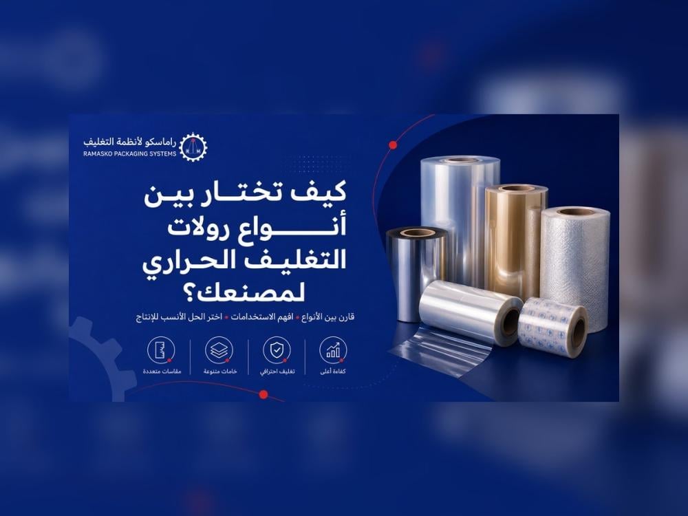 كيف تختار بين أنواع رولات التغليف الحراري لمصنعك؟