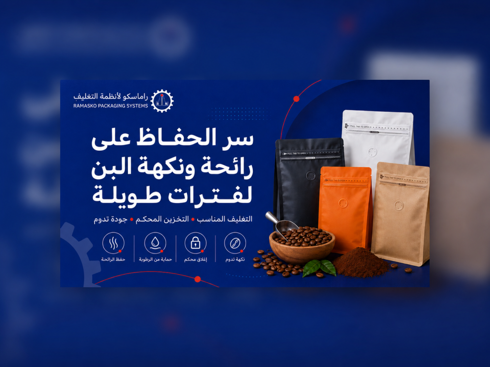 سر الحفاظ على رائحة ونكهة البن لفترات طويلة