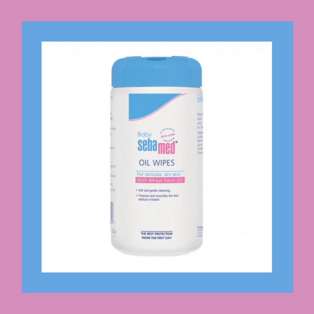 Sebamed Baby Oil-Based Cleansing Wipes - 70 Wipes