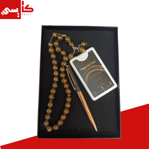 طقم الشياكة عطر جيب + قلم ومسبحة