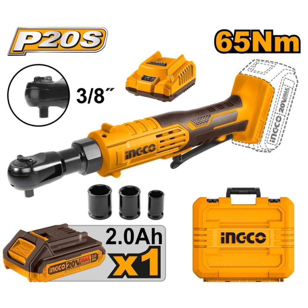 يد شد عزم اتوماتيك بطارية  1/2 انجيكو CDRLI2060152