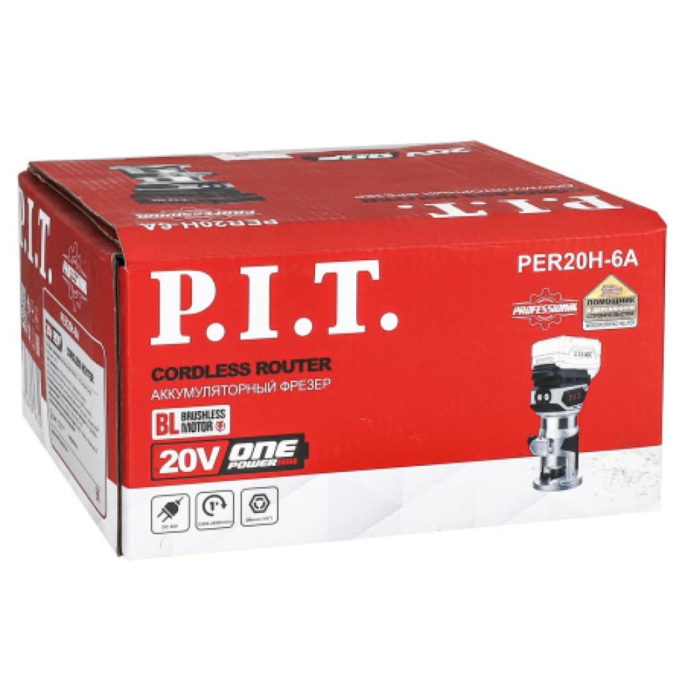 راوتر 6 مم بدون بطارية P.I.T-PER20H-6A