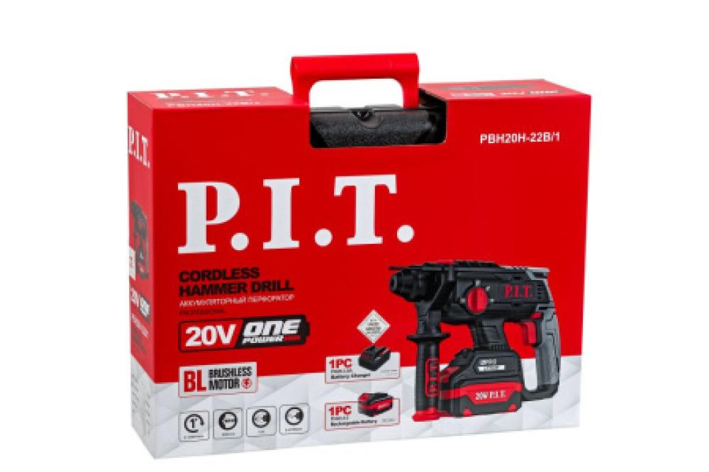 دريل هلتي بطارية (22) مم (20) فولت P.I.T PBH20H-22B/1
