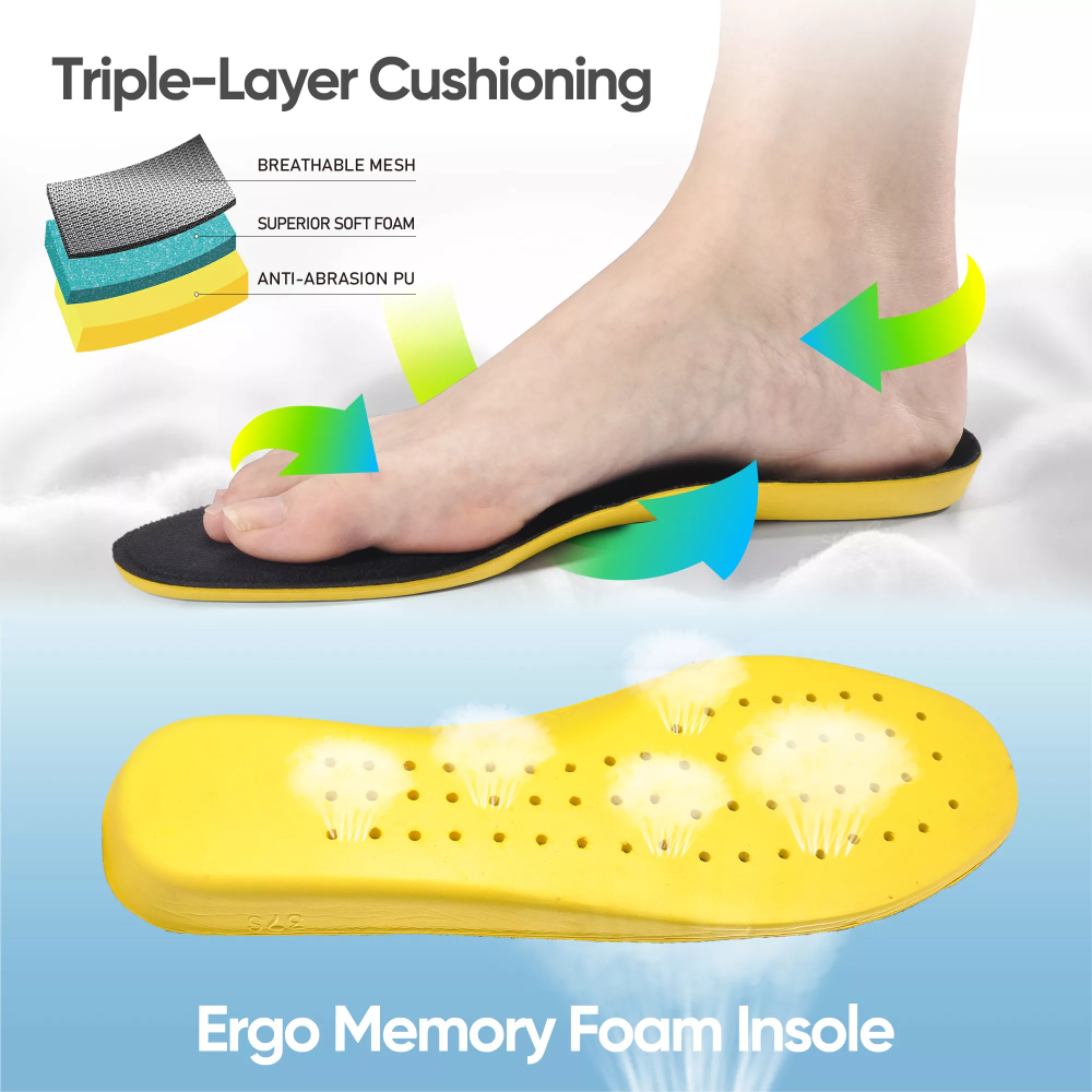 سفتي شوز safetoe جودة عالية - اسود L-7571