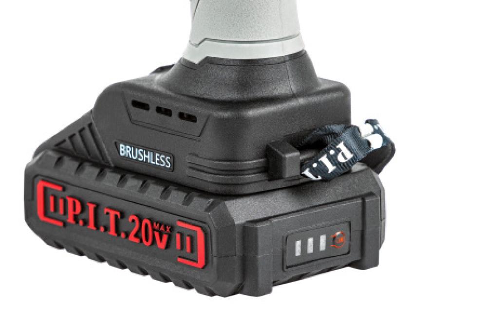 دريل هامر بطارية (20) فولت راس (10)مم P.I.T PSR18-D4 مع بطاريتين وشاحن