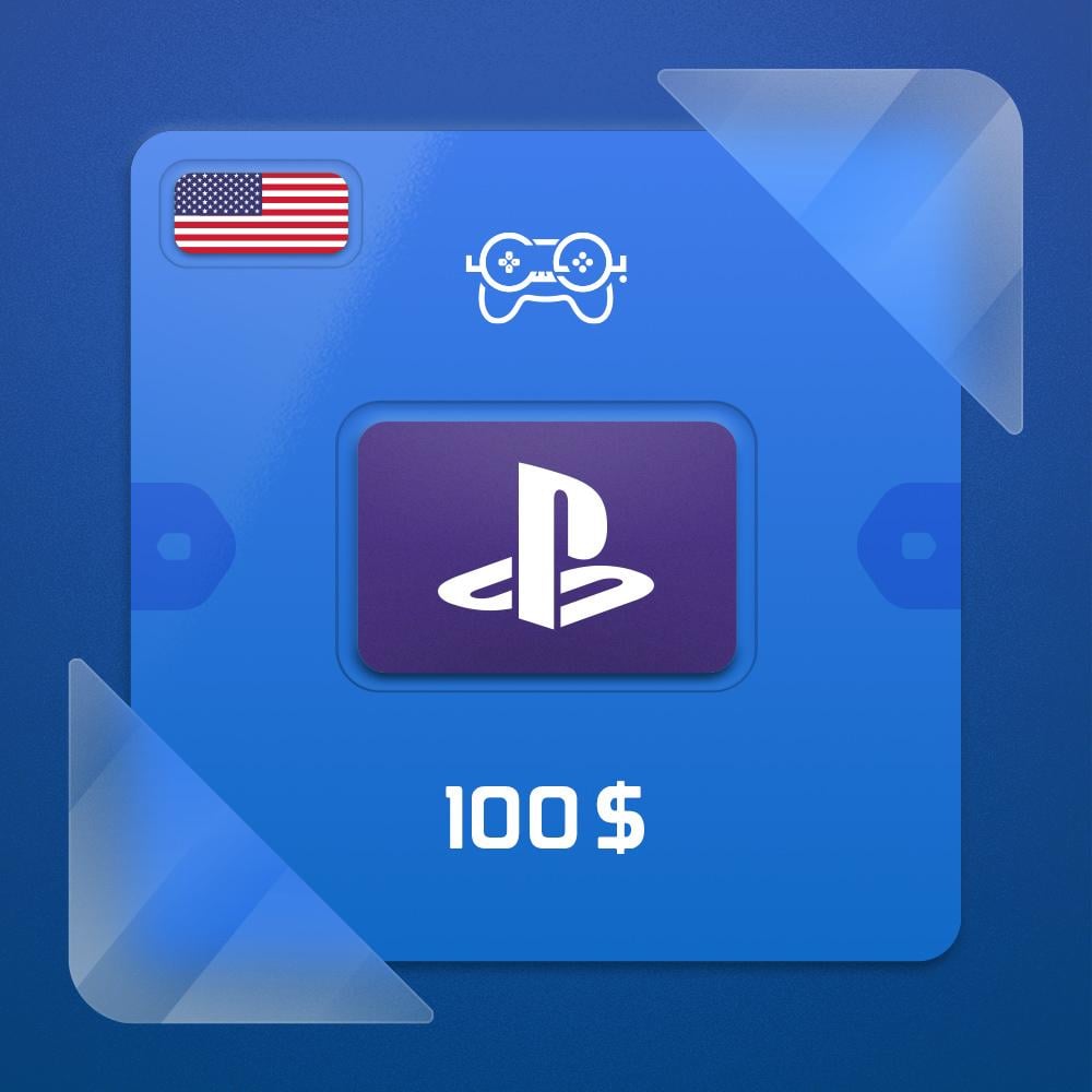 بلايستيشن ستور أمريكي 100$