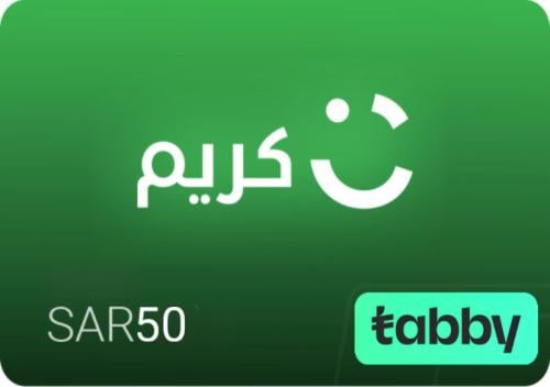 بطاقة كريم 50 ريال للعملاء