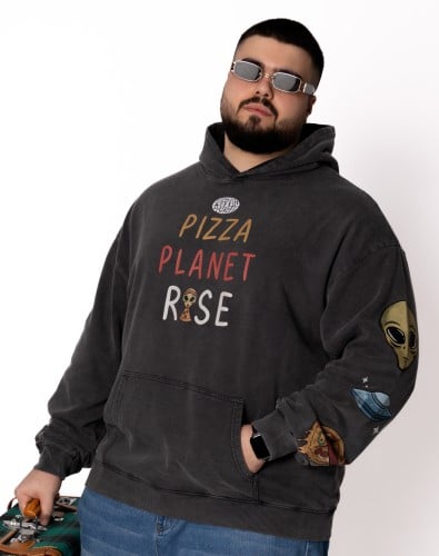 PIZZA PLANET RISE HOODIE