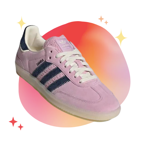 Adidas navy and pink trainers online