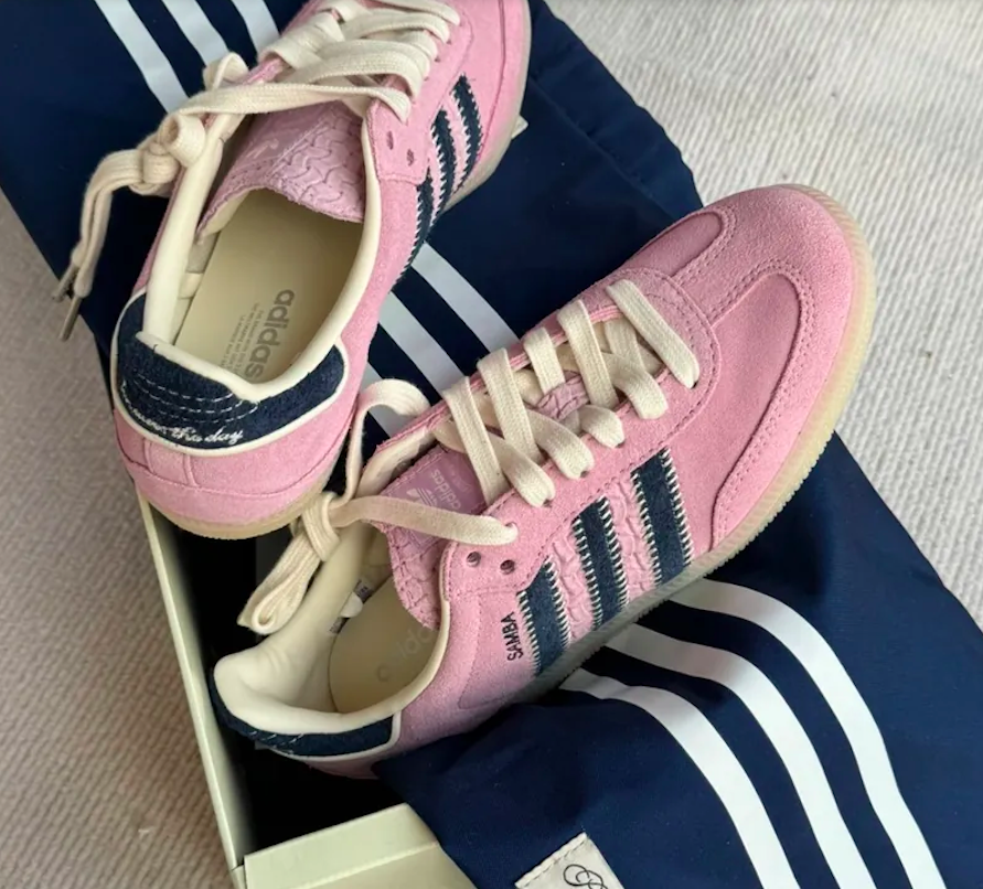 Adidas originals x notitle Samba Pink Navy THE BEST GIFT
