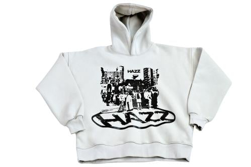 gray hoodie