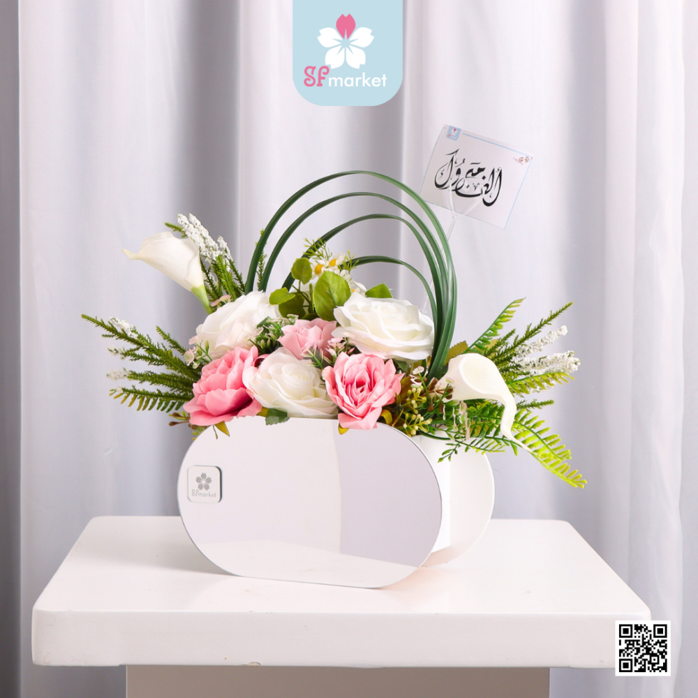 باقة ورد صناعي AF080