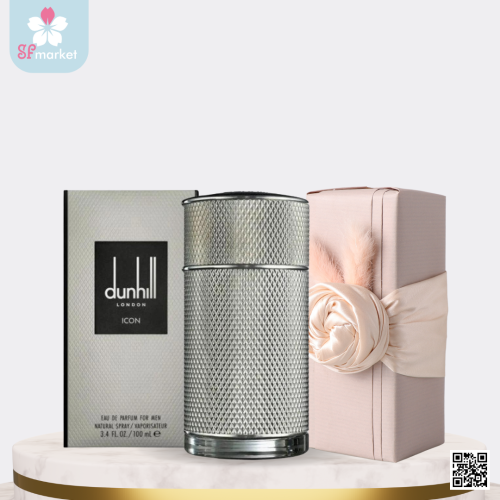 عطر ايكون دانهيل الفضي او دي بارفيوم الرجالي - 100...