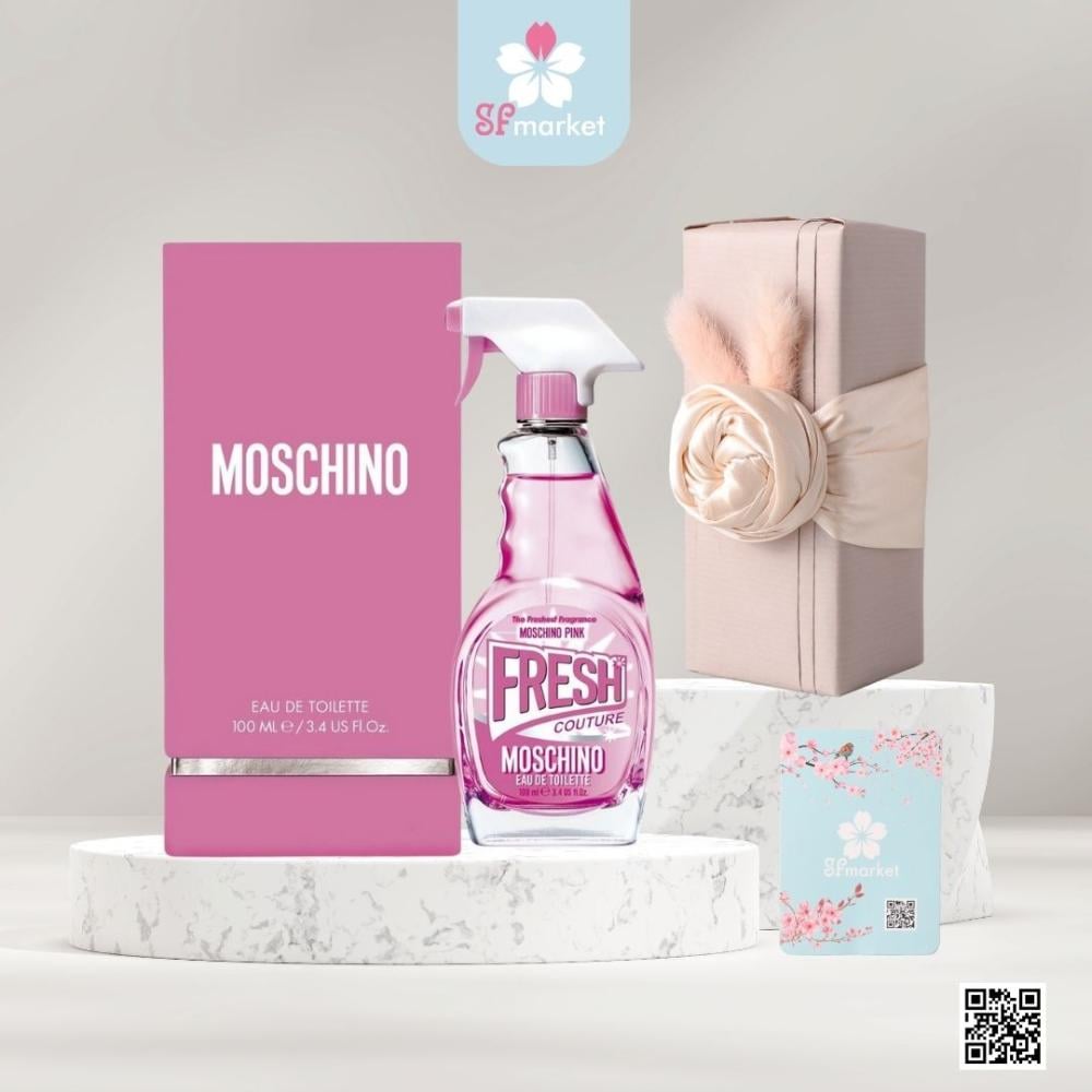 Moschino Pink Fresh Couture Perfume for Unisex 100ml SF market اس اف
