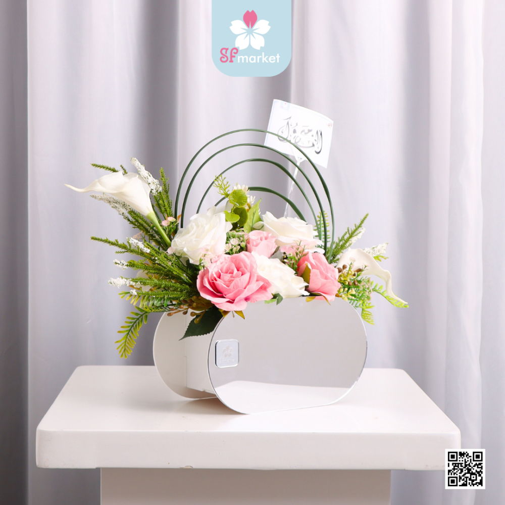 باقة ورد صناعي AF080
