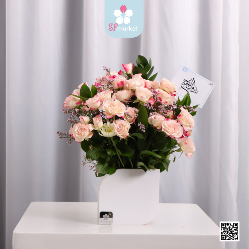 باقة ورد طبيعي NF040